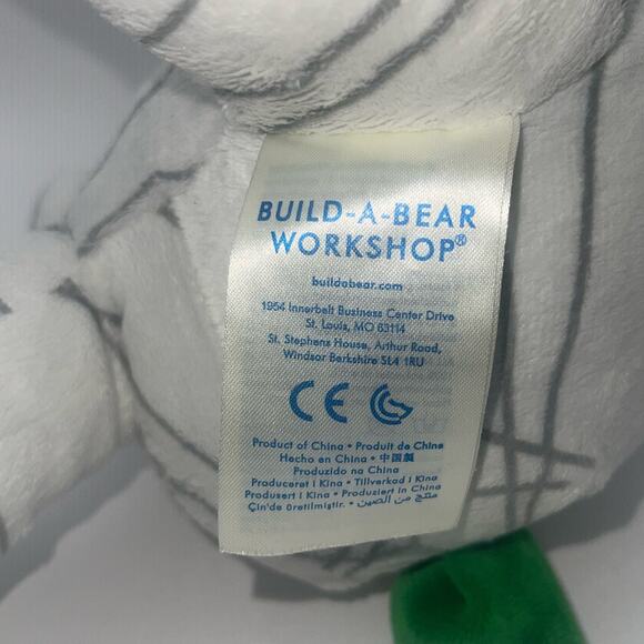 Build A Bear MUMMY BEAR 16" 2016 Retired, Halloween, Mummy with red heart bear - Picture 5 of 5